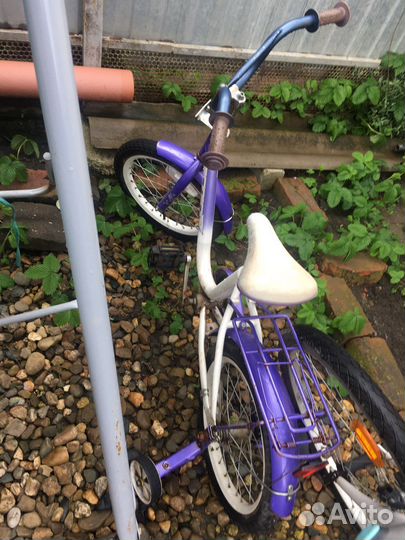 Детский велосипед 4-х колесный