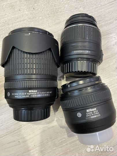 Фотоаппарат и обьектив nikon