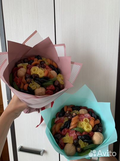 Букет из сухофруктов и орехов