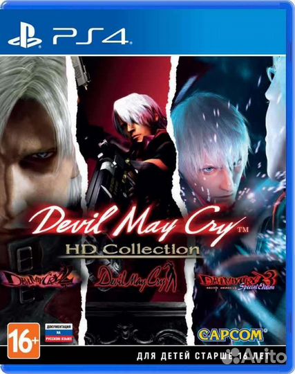 Игра Бандл Devil May Cry Hd Collection Ps4,Ps5