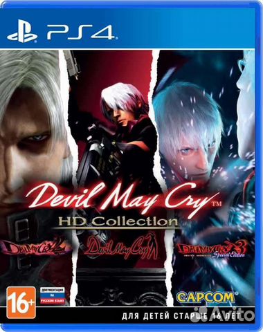 Игра Бандл Devil May Cry Hd Collection Ps4,Ps5