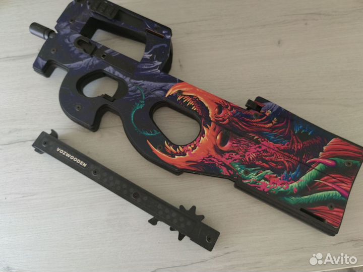 Деревянный P90 Скоростной Зверь Vozwooden