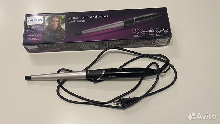 Стайлер плойка для завивки волос Philips