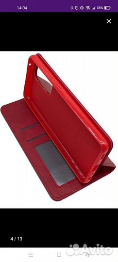 Чехол книжка redmi note 10 pro