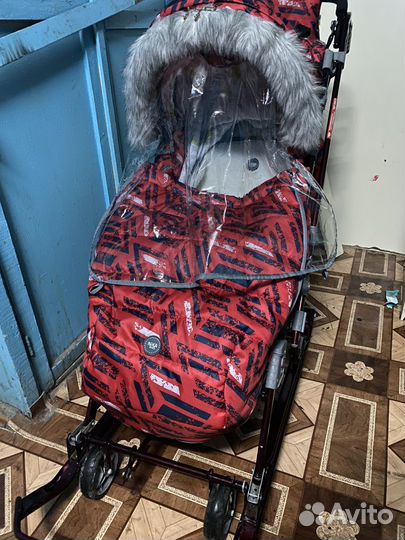 Детские санки коляска бу