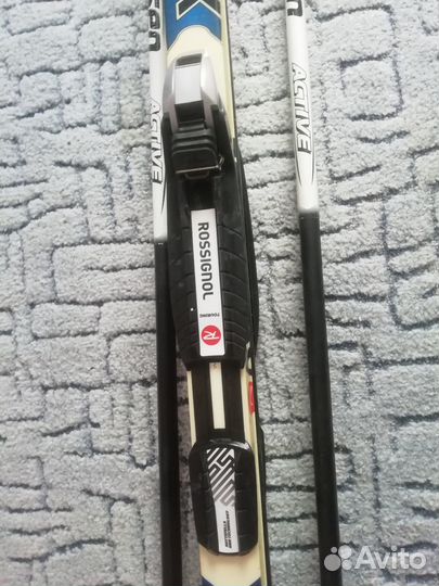 Лыжи беговые Rossignol в комплекте с ботинками