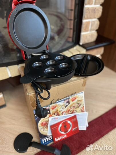 Электрогриль новый