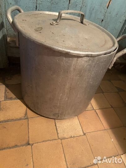 Кастрюля алюминиевая большая,ссср