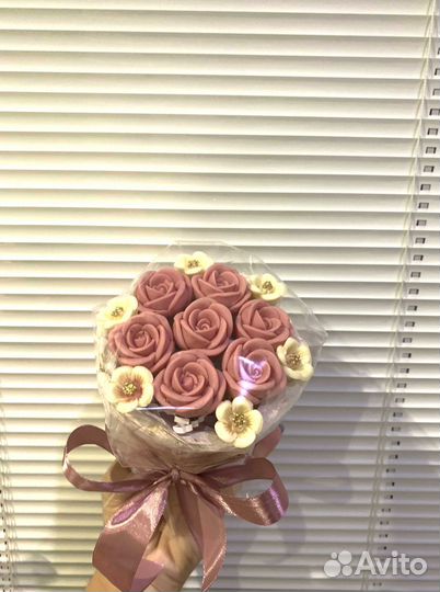 Шоколадные цветы