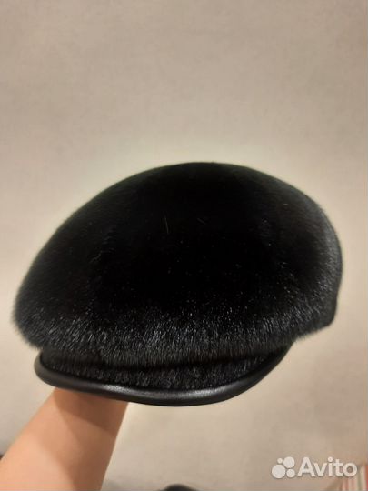 Мужская фуражка восьмиклинка норковая Осень/Зима