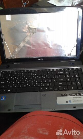 Acer Aspire 5536G не рабочий разбор корпус