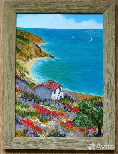 Картина. Санторини