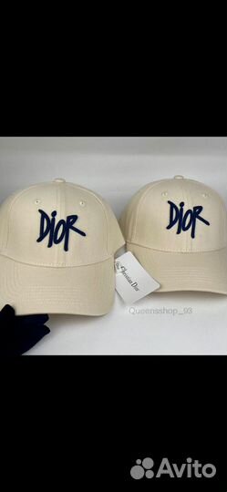 Бейсболка Dior в люксе