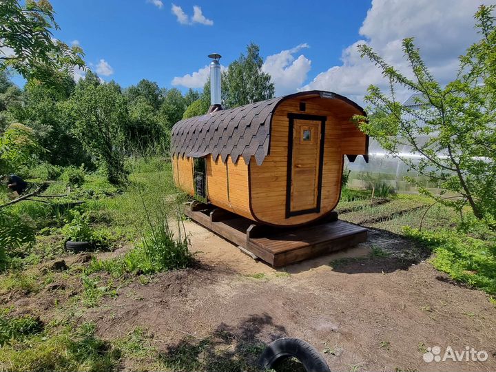 Баня Бочка квадро