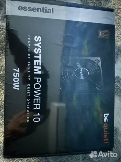 Блок питания be quiet System Power 10 750W Bronze