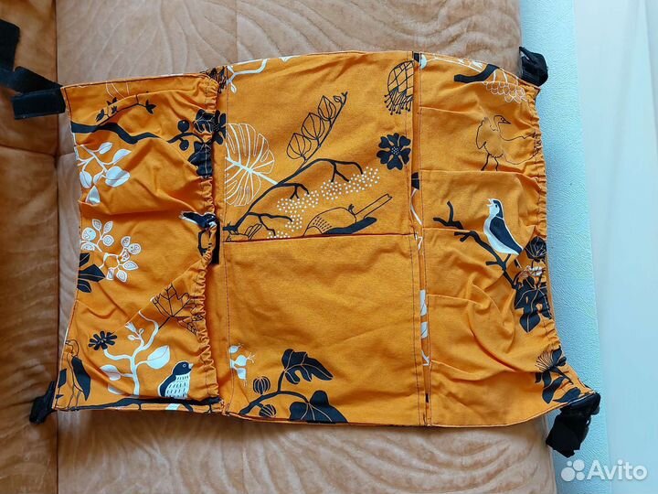 Мягкое сиденье и карманы для стульчика Kids Fix