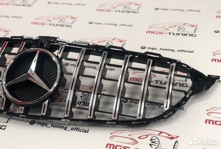 Mercedes C-Class W205 в стиле GT Chrome п/к