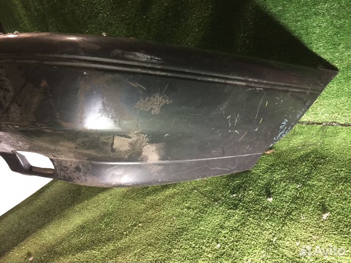 Бампер задний Nissan Sunny B13 Серый с усилителем