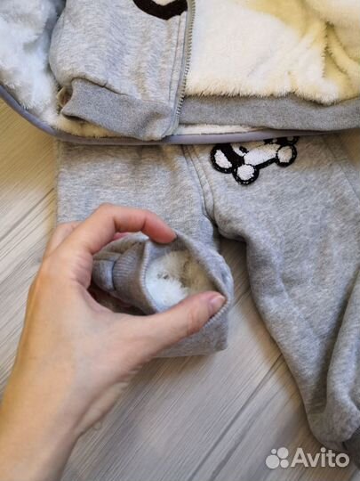 Костюм детский утепленный тройка