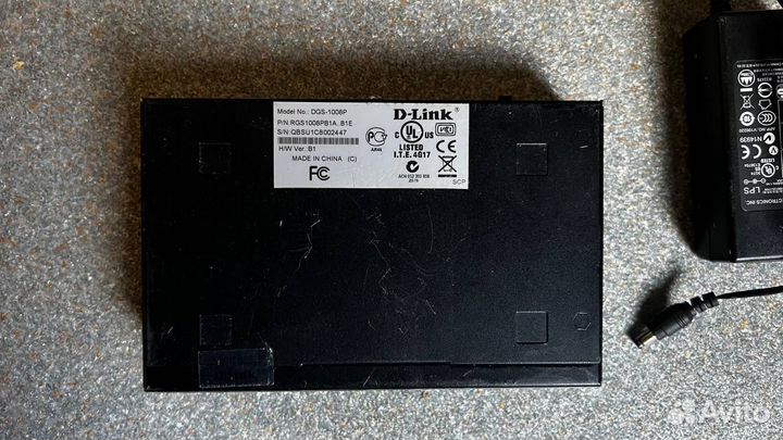 Свитч D-link DGS-1008P