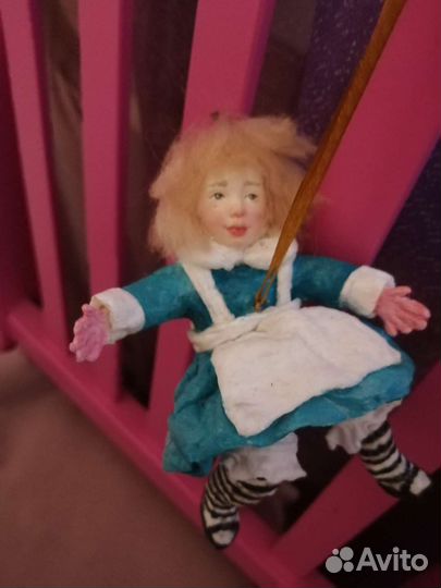 Алиса ватная игрушка