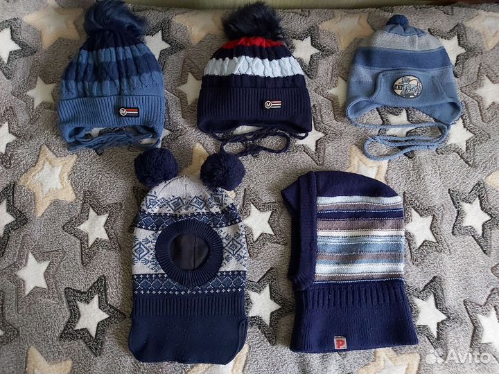 Шапки детские для мальчиков