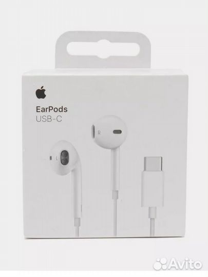 Наушники проводные iPhone 15, новые
