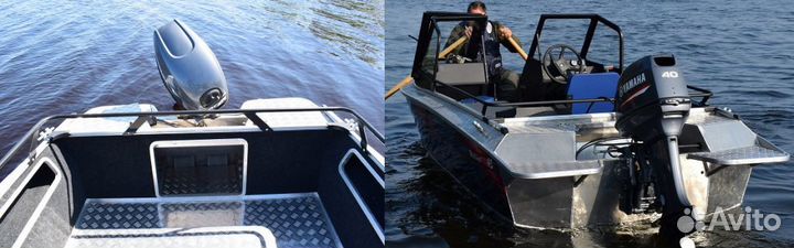 Лодка Wellboat 45 AU (Вельбот)