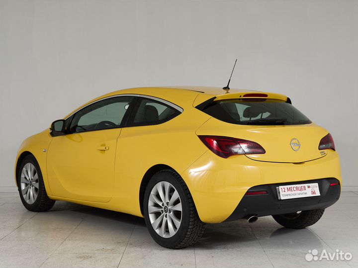 Opel Astra GTC 1.4 AT, 2013, 148 100 км