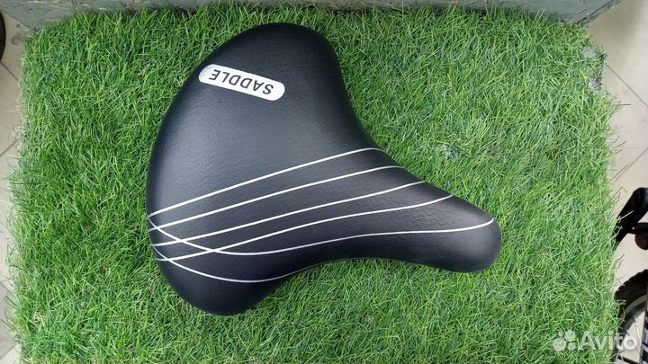 Седло велосипедное мягкое
