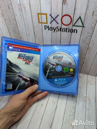 Ned for speed rivals ps4 диск