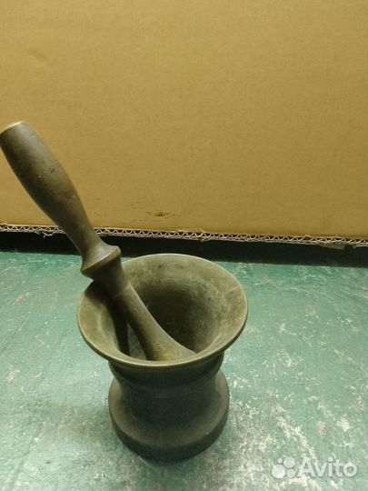 Ступка пестик бронза
