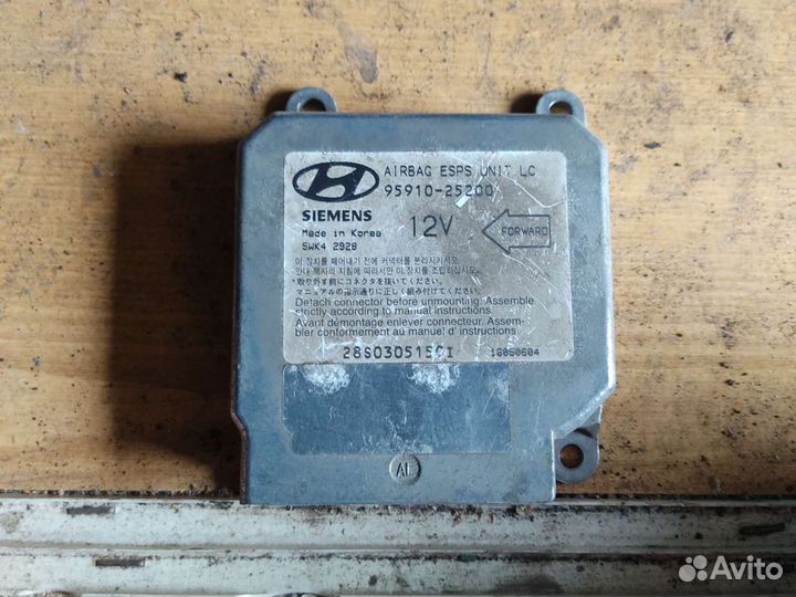 Блок управления airbag esps Hyundai accent