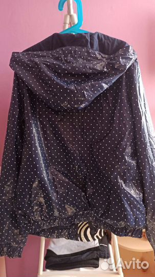 Ветровка детская в горошек