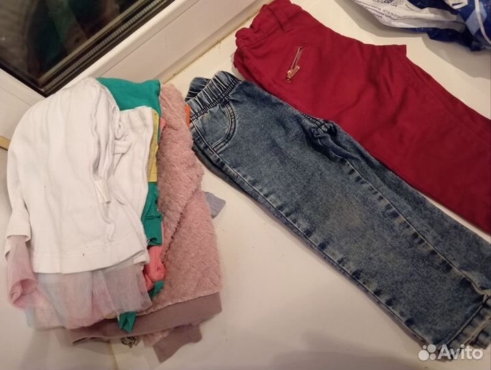 Вещи пакетом на девочку 2 года