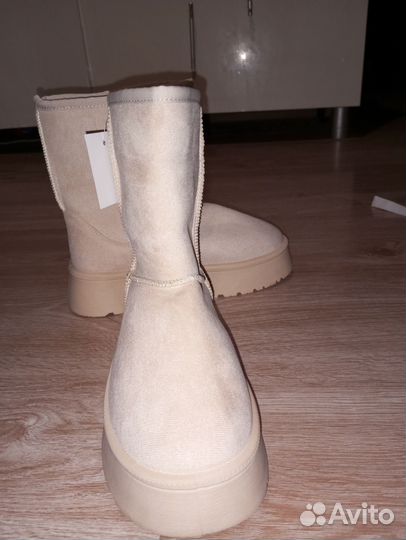 Новые Угги на платформе 36 и 38 молочные