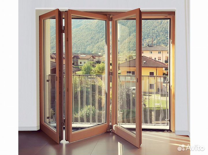 Панорамные окна под ключ. Оконные порталы