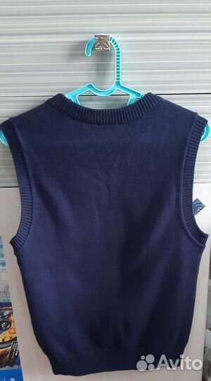 Рубашка и жилет 134