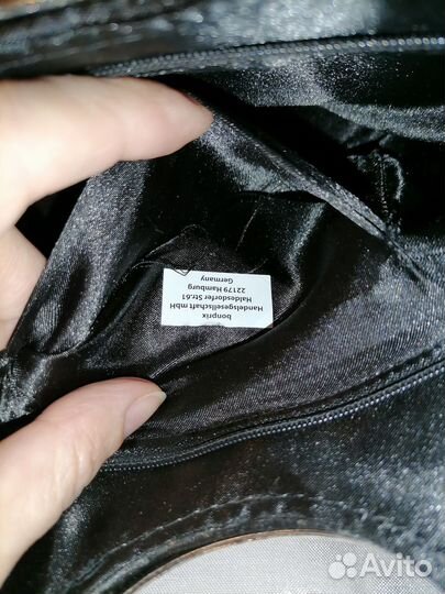 Сумка женская атласная