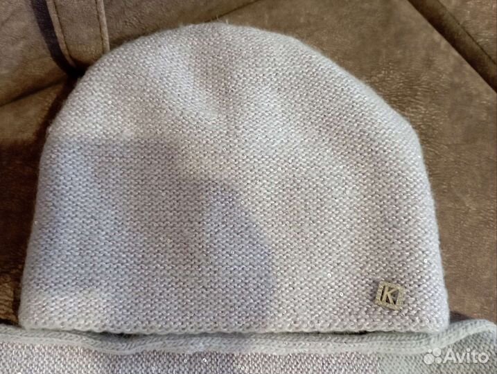 Шапка и шарф-косынка