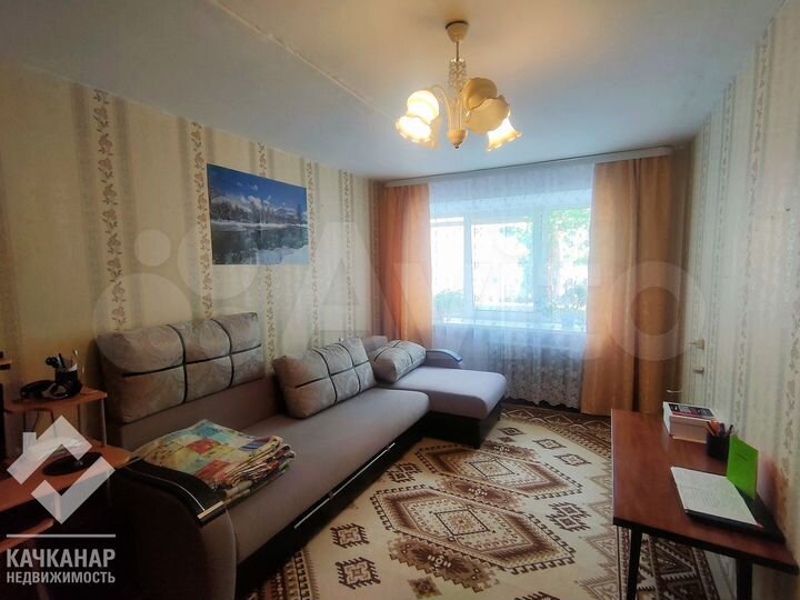 3-к. квартира, 57,4 м², 1/5 эт.