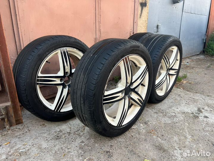 Литье диски r17 5x100 с резиной