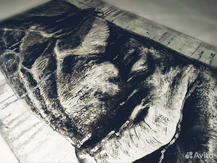 Интерьерная картина на холсте. Руки. Стиль лофт