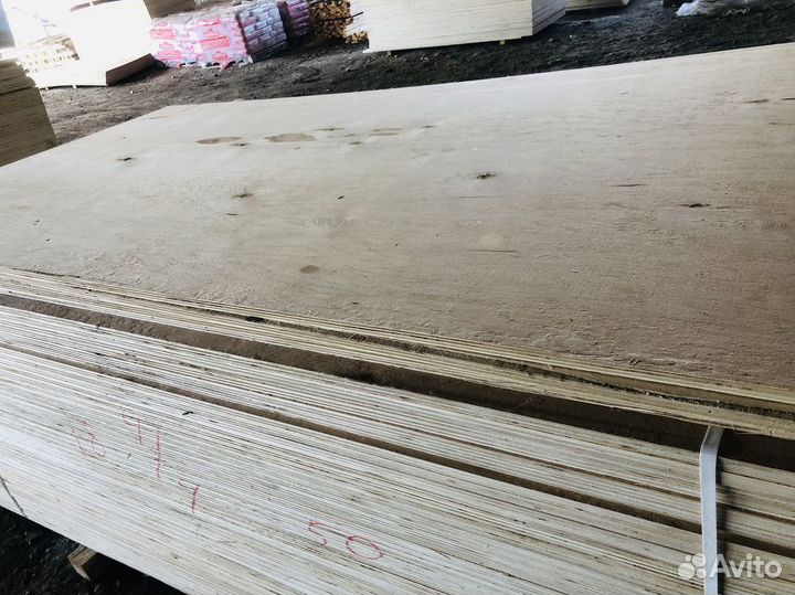Фанера 6 мм сорт 3/4
