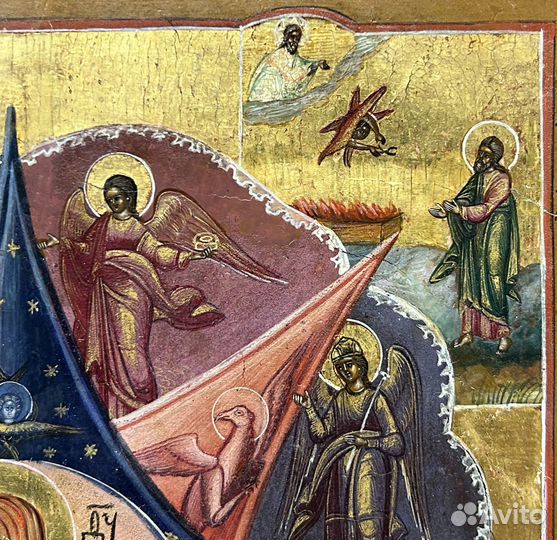 Икона Богородицы Неопалимая Купина Состояние