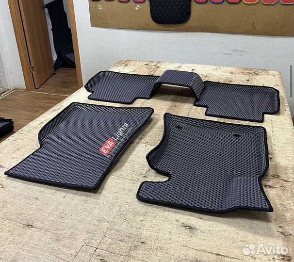 Коврики Эва/Ева с бортами 3Д