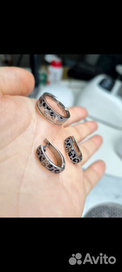 Серебряные серьги