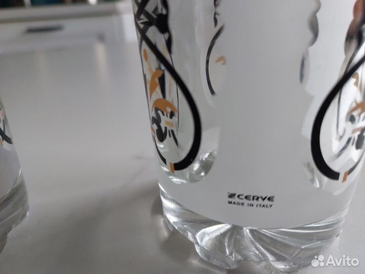 3 стакана стекло Италия Cerve