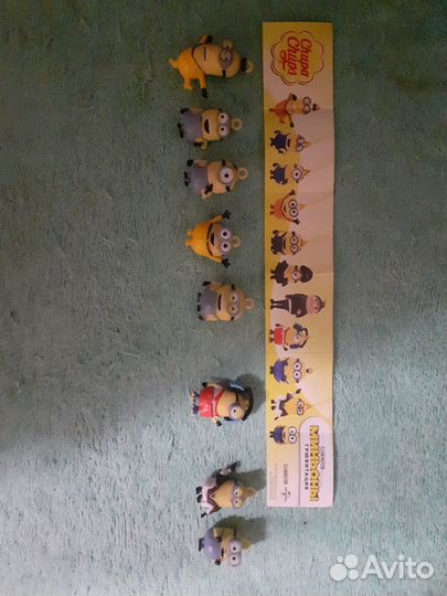 Игрушки из макдональдса и кинотеатра