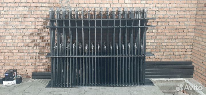 Забор из профильной трубы